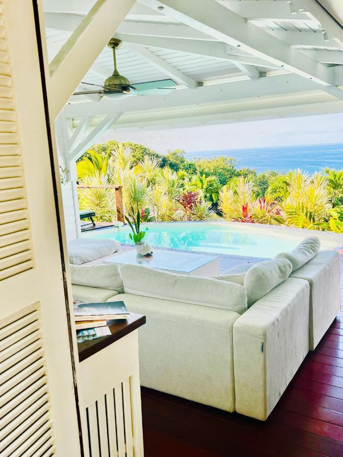 Vue Mer/3Beds/Piscine/Wifi/900 Metres De La Plage Deshaies Exterior photo
